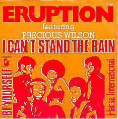 VINYLSINGLE * ERUPTION * I CAN'T STAND THE RAIN * HOLLAND 7