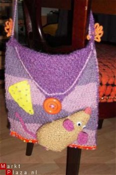 Handgemaakte tas - Muis - 1