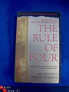The rule of four - Caldwell&Thomas ( Engelstalig) - 1