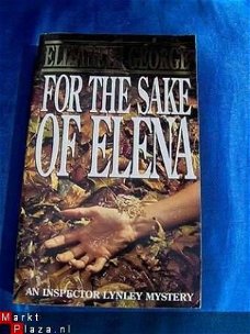 For the sake of Elena - Elizabeth George (Engelstalig)