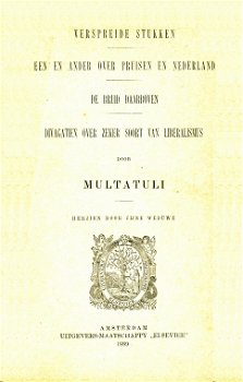 Reeks van 8 delen Multatuli (bekend van Max Havelaar) uit 1889 - 3