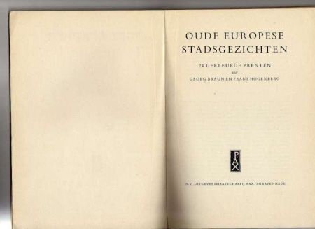 Oude Europese stadsgezichten - Georg Braun & Frans Hogenberg - 1