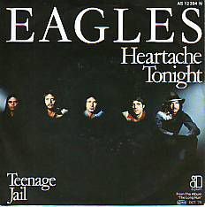 VINYLSINGLE * EAGLES * HARTACHE TONIGHT * GERMANY 7