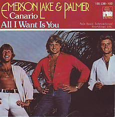 VINYLSINGLE * EMERSON, LAKE & PALMER * CANARIO * GERMANY 7