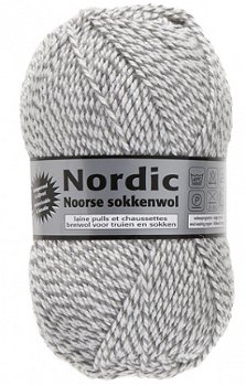 Sokkenwol Nordic Kleurnummer 01 - 2