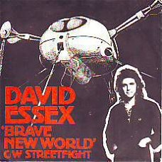 VINYL SINGLE * DAVID ESSEX * BRAVE NEW WORLD   *