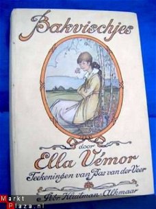 Bakvischjes - Ella Vémor (antiek jonge damesboek)