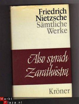 Also sprach Zarathustra - Friedrich Nietzsche (Duits) - 1
