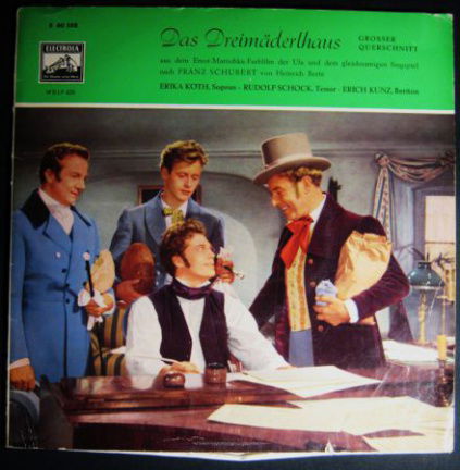 LP operette "das Dreimäderlhaus",1958,elektrola 60588,zgst, - Afbeelding 2