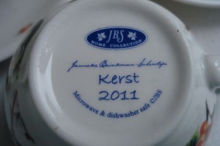 jbs Janneke Brinkman 2 k&s kerst 2011 + 2 theetips 2007 - 1