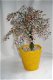 Handgemaakt kralenboompje in vrolijke pot hoogte 28 cm - 1 - Thumbnail