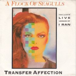 VINYLSINGLE * A FLOCK OF SEAGULLS * TRANSFER AFFECTION - 1