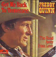 VINYLSINGLE * FREDDY ( QUINN )* GET ME BACK TO TENNESSEE - 1