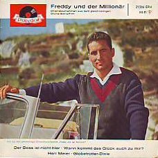 VINYLSINGLE * FREDDY ( QUINN )* DER BOSS IST NICHT HIER