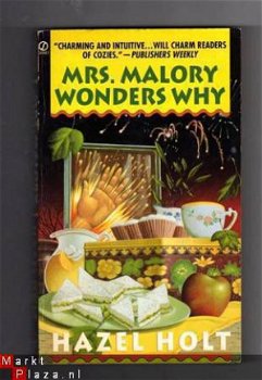 Mrs. Malory wonders why - Hazel Holt ( Engelstalige Cozy) - 1