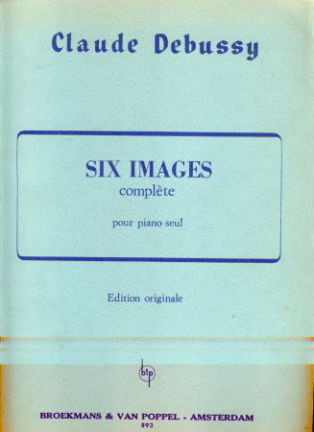 Claude Debussy; Six Images Complete - nr. 1