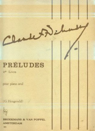 Claude Debussy, Préludes 1e et 2e Livre - nr. 1