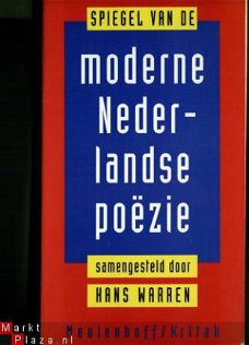 Hans Warren Spiegel van de moderne Nederlandse poezie