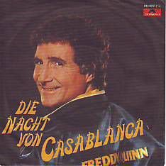 VINYLSINGLE * FREDDY ( QUINN )* DIE NACHT VON CASABLANCA - 1