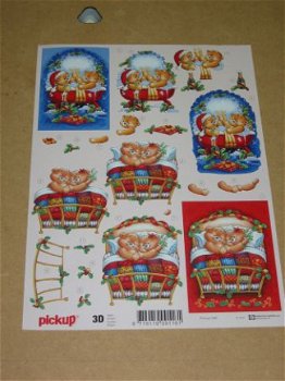 3D knipvel (A4) --- PICKUP nr. 088 --- KERST / KERSTMIS - 1