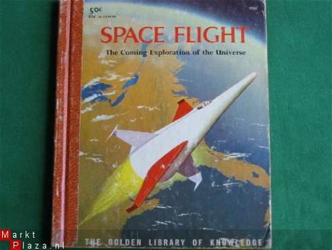 SPACE FLIGHT oud ruimteboek - 1