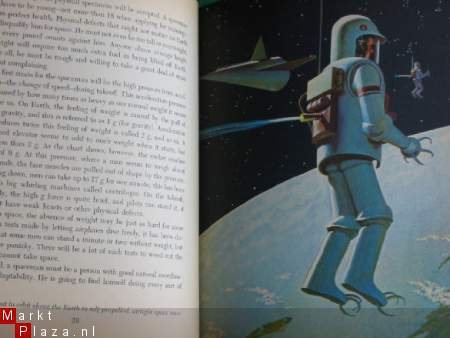 SPACE FLIGHT oud ruimteboek - 1