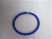 rubber armbanden op maat oranje en nachtblauw ATELIER KRAAL - 1 - Thumbnail
