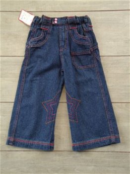 Nieuwe B&D Meisjes jeans met ster maat 104 - 1