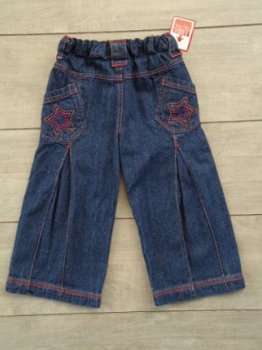 Nieuwe B&D Meisjes jeans met ster maat 92 - 1