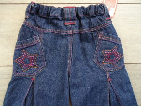 Nieuwe B&D Meisjes jeans met ster maat 92 - 1