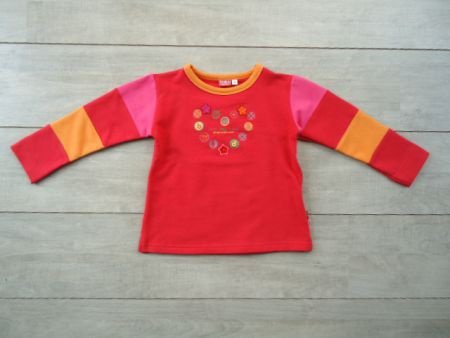 Nieuwe fleurige Meisjes sweater maat 92 - 1