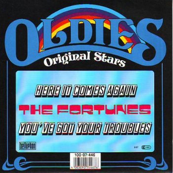 VINYLSINGLE * THE FORTUNES *HERE IT COMES AGAIN * GERMANY 7