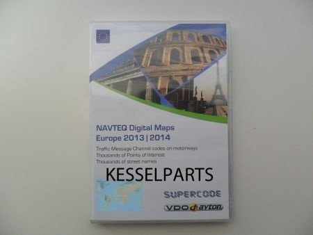 Supercode Europa DVD 2013/2014 Navteq VDO Dayton C-IQ - 1