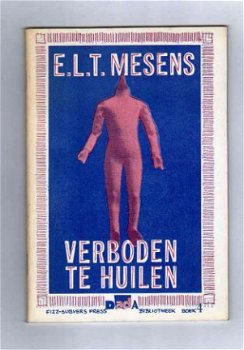 Verboden te huilen - E.L.T. Mesens ( Dada- Bibliotheek) - 1
