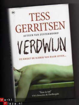Verdwijn - Tess Gerritsen Gebonden exemplaar nieuw - 1