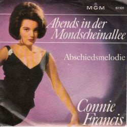 VINYLSINGLE * CONNIE FRANCIS *ABENDS IN DER MONDSCHEINALLEE - 1