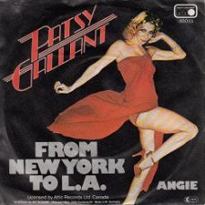 VINYLSINGLE * PATSY GALLANT * FROM NEW YORK TO L.A . *