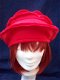 hippe hoed paars etage hoedje one size red hat / pet baret - 8 - Thumbnail