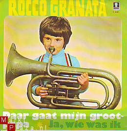 VINYLSINGLE * ROCCO GRANATA * DAAR GAAT MIJN GROOTPAPA * - 1