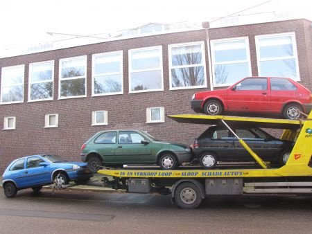 Sloopauto inkoop Den haag 4x Smart zwart voor demontage - 1