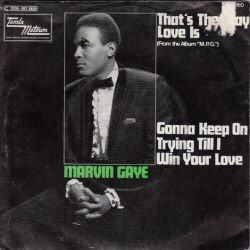 VINYLSINGLE * MARVIN GAYE * THAT'S THE WAY LOVE IS * GERMANY - 1