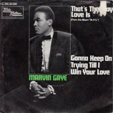 VINYLSINGLE * MARVIN GAYE * THAT'S THE WAY LOVE IS * GERMANY