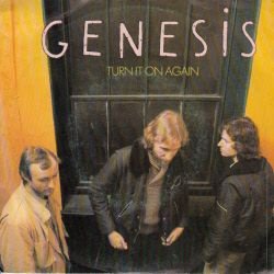 VINYLSINGLE * GENESIS * TURN IT ON AGAIN * HOLLAND 7