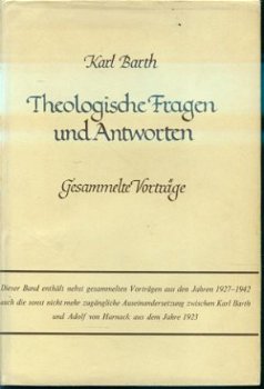 Karl Barth; Theologische Fragen und Antworten - 1