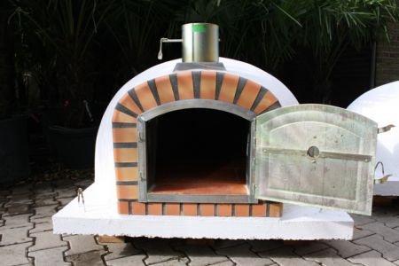 Houtgestookte pizza-oven LIVORNO110cm nieuw bakoven - 7