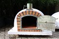 Houtgestookte pizza-oven LIVORNO110cm nieuw bakoven - 7 - Thumbnail