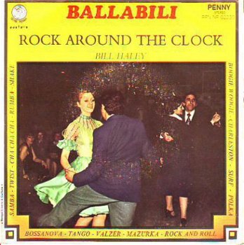 * VINYL SINGLE * BILL HALEY * ROCK AROUND THE CLOCK *ITALY - 1