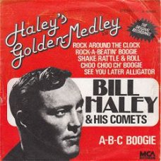 VINYLSINGLE  * BILL HALEY * HALEY'S GOLDEN MEDLEY *SPAIN 7"