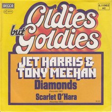 VINYLSINGLE  *JET HARRIS & TONY MEEHAN * DIAMONDS * GERMANY