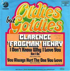 VINYLSINGLE  *CLARENCE "FROGMAN" HENRY * BUT I DO * GERMANY